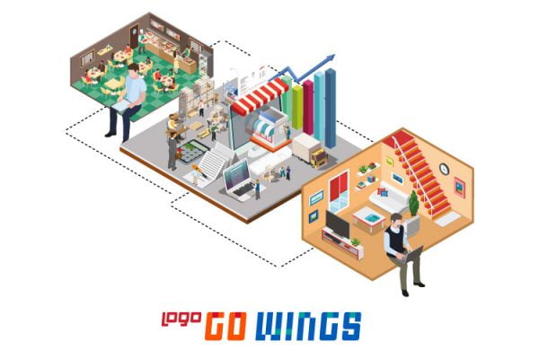 Logo GO Wings